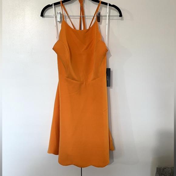 Lulus Dresses & Skirts - NWT Lulu’s Play on Curves Orange Backless Dress